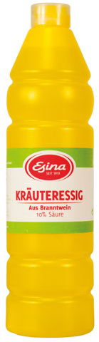 Esina Kräuter-Essig in der 750ml Flasche
