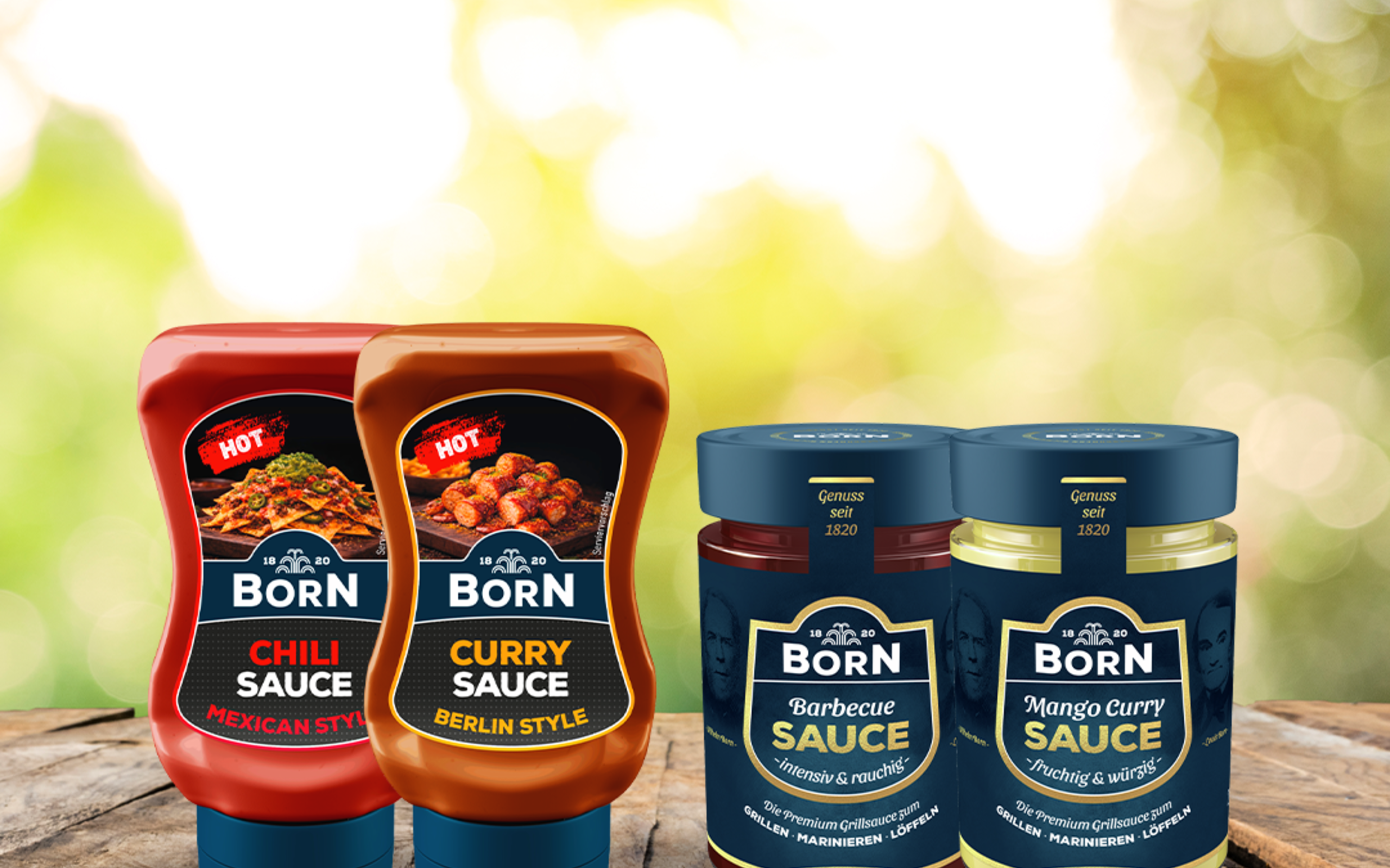 Leckere Grillsaucen online kaufen. Ideal zum Grillen, Braten und Kochen.