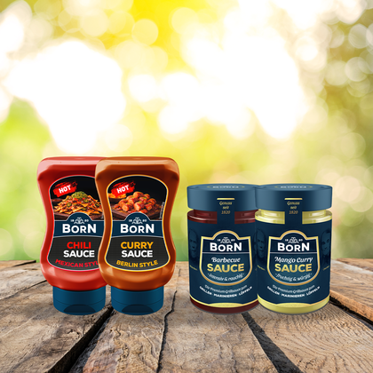 Leckere Grillsaucen online kaufen. Ideal zum Grillen, Braten und Kochen.