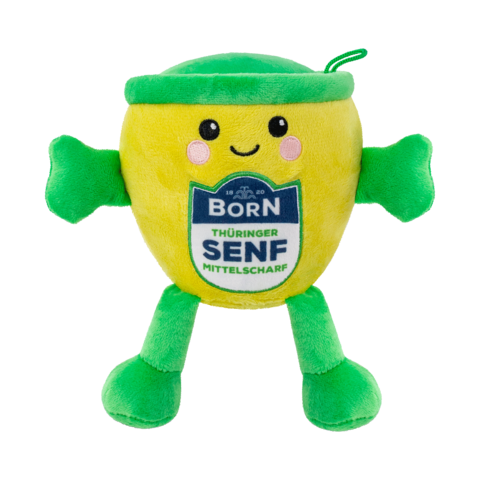 BORN Plüschtier Design Senfbecher für echte BORN Senf-Fans