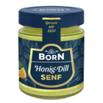 BORN Honig-Dill-Senf im 125ml Glas aus unserer Feinschmecker-Edition.