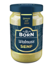 BORN Walnuss-Senf im 90ml Glas. Feinschmecker Edition.