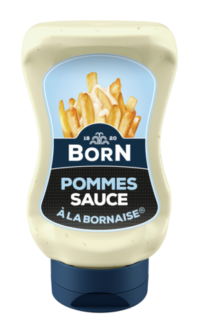 BORN Pommes Sauce im praktischen 250ml Squeezer.