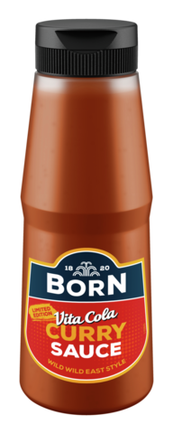 BORN Vita Cola Curry Sauce 300ml. Limited Edition mit Vita Cola Original verfeinert.