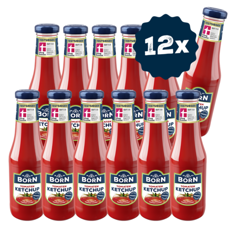 BORN Tomatenketchup Testsieger 12er Pack