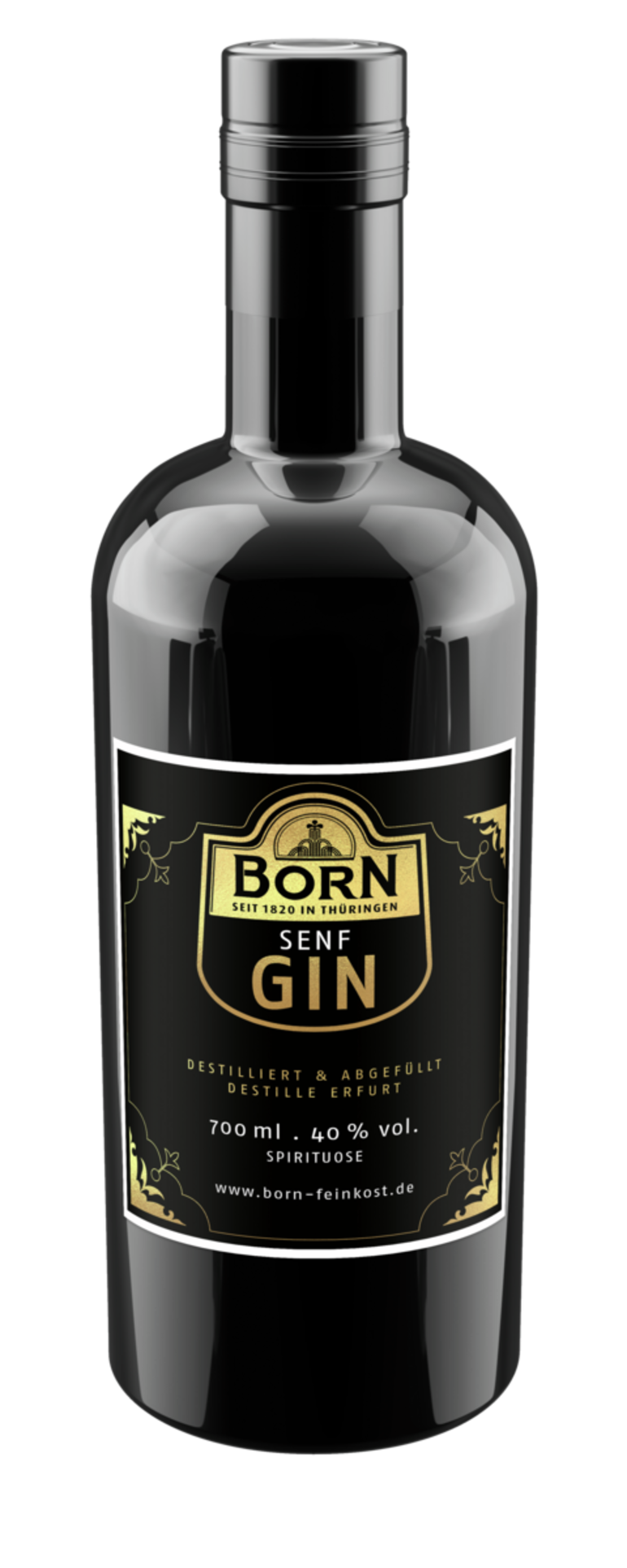BORN Senf Gin 700ml Glasflasche  BORN Senf Gin 700ml Glasflasche in Erfurt destilliert.