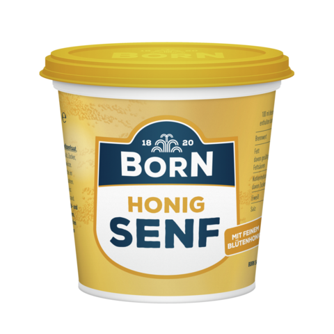 BORN Honig-Senf im 200ml Becher. Hergestellt in Thüringen. 